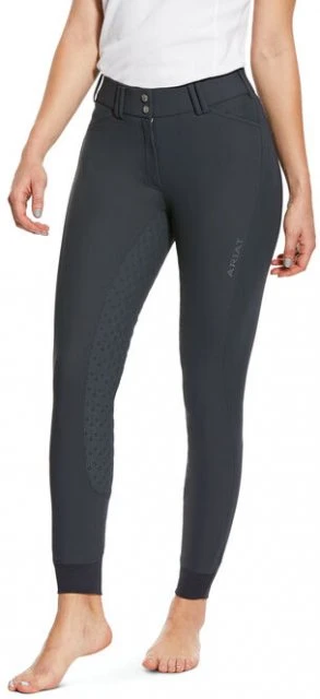 Ariat Tri Factor Grip Full Seat - Ebony 1 Ariat Tri Factor Grip Full Seat - Ebony