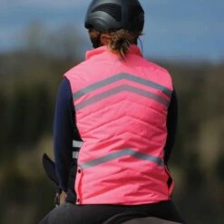 Weatherbeeta Reflective Quilted Gilet Hi Vis -Equestrian Supplies 16621d