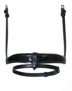 Henry James Patent Dressage Noseband With White Padding