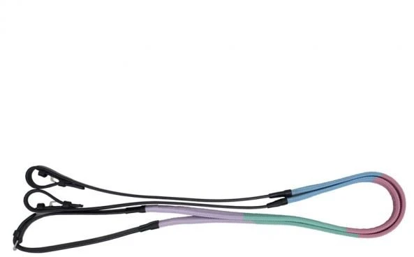 Hy Rubber Covered Training Reins 1 Hy Rubber Covered Training Reins