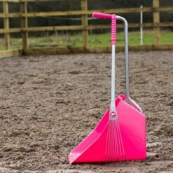 Tubtrug Big Tidee (Long Metal Rake) -Equestrian Supplies 16705c