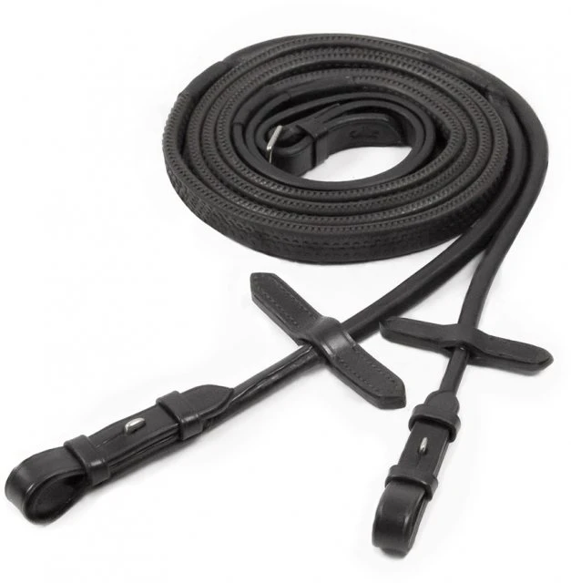 Schockemohle Rolled Rubber Reins 1 Schockemohle Rolled Rubber Reins