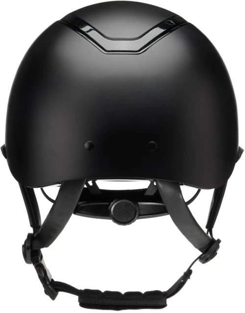 EQX Kylo Wide Peak Riding Hat - Black Matte/Black Gloss 2 EQX Kylo Wide Peak Riding Hat - Black Matte/Black Gloss - Image 2