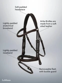 LeMieux Arika Flash Bridle -Equestrian Supplies 17780d