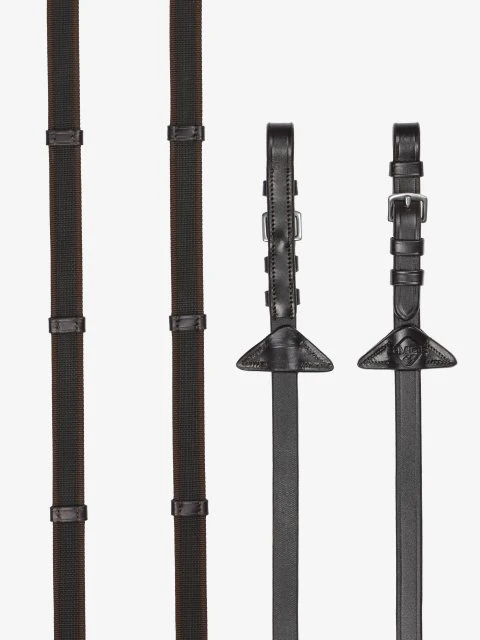 LeMieux Rubber Grip Continental Reins 1 LeMieux Rubber Grip Continental Reins