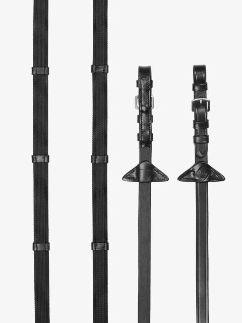 LeMieux Rubber Grip Continental Reins 2 LeMieux Rubber Grip Continental Reins - Image 2
