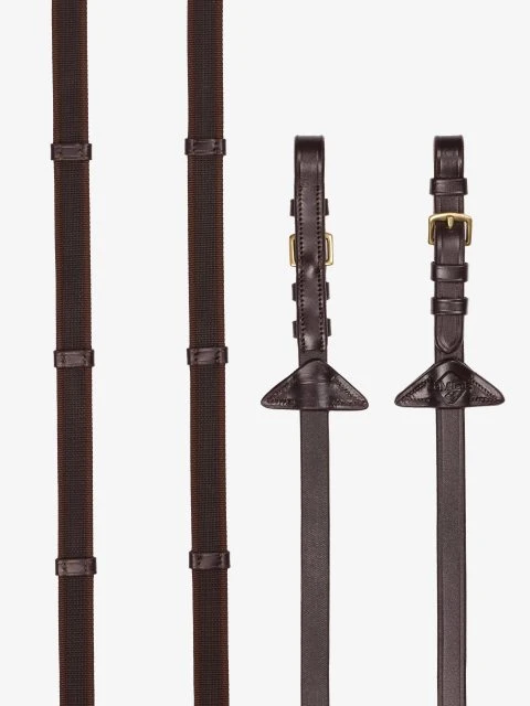 LeMieux Rubber Grip Continental Reins 3 LeMieux Rubber Grip Continental Reins - Image 3