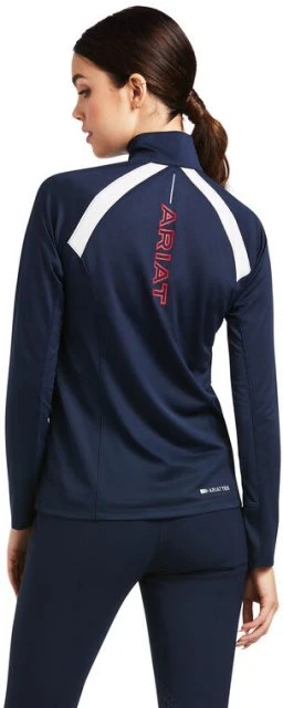 Ariat Sunstopper 2.0 1/4 Zip Base Layer - Team 2 Ariat Sunstopper 2.0 1/4 Zip Base Layer - Team - Image 2