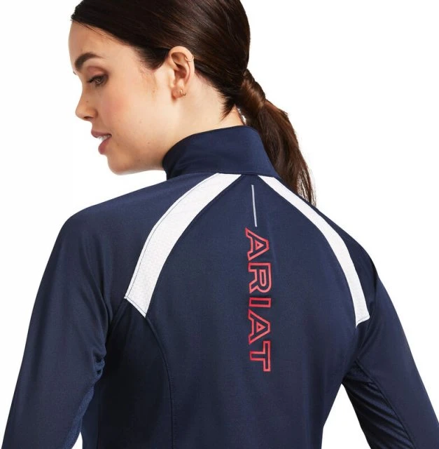 Ariat Sunstopper 2.0 1/4 Zip Base Layer - Team 4 Ariat Sunstopper 2.0 1/4 Zip Base Layer - Team - Image 4