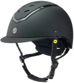 EQX Kylo Riding Hat With MIPS - Black Matte/Black Gloss