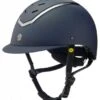 EQX Kylo Riding Hat With MIPS - Navy Matte/Pewter