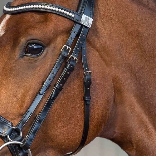 Fairfax Throatlash - 1/2" For Snaffle Bridle 1 Fairfax Throatlash - 1/2" For Snaffle Bridle