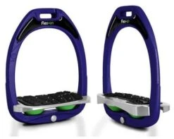 Flex-on Green Composite Stirrups -Equestrian Supplies 2542d