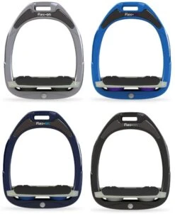 Flex-on Green Composite Stirrups -Equestrian Supplies 2542e